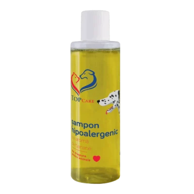 Şampon hipoalergenic pentru câini cu aromă de banane Topcare