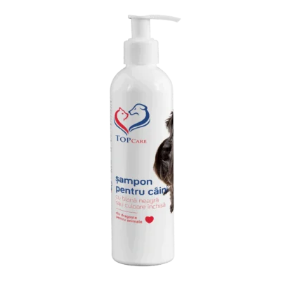 Șampon Topcare câini cu blană neagră sau închisă 250 ml
