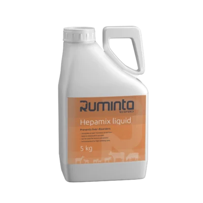 RUMINTA Hepamix Liquid – hrană complementară lichidă pentru vaci, oi și capre