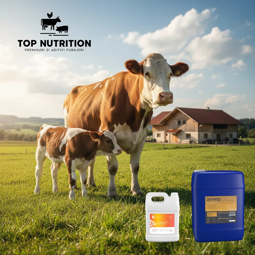 Suplimente energetice pentru vaci de lapte în perioada de lactație