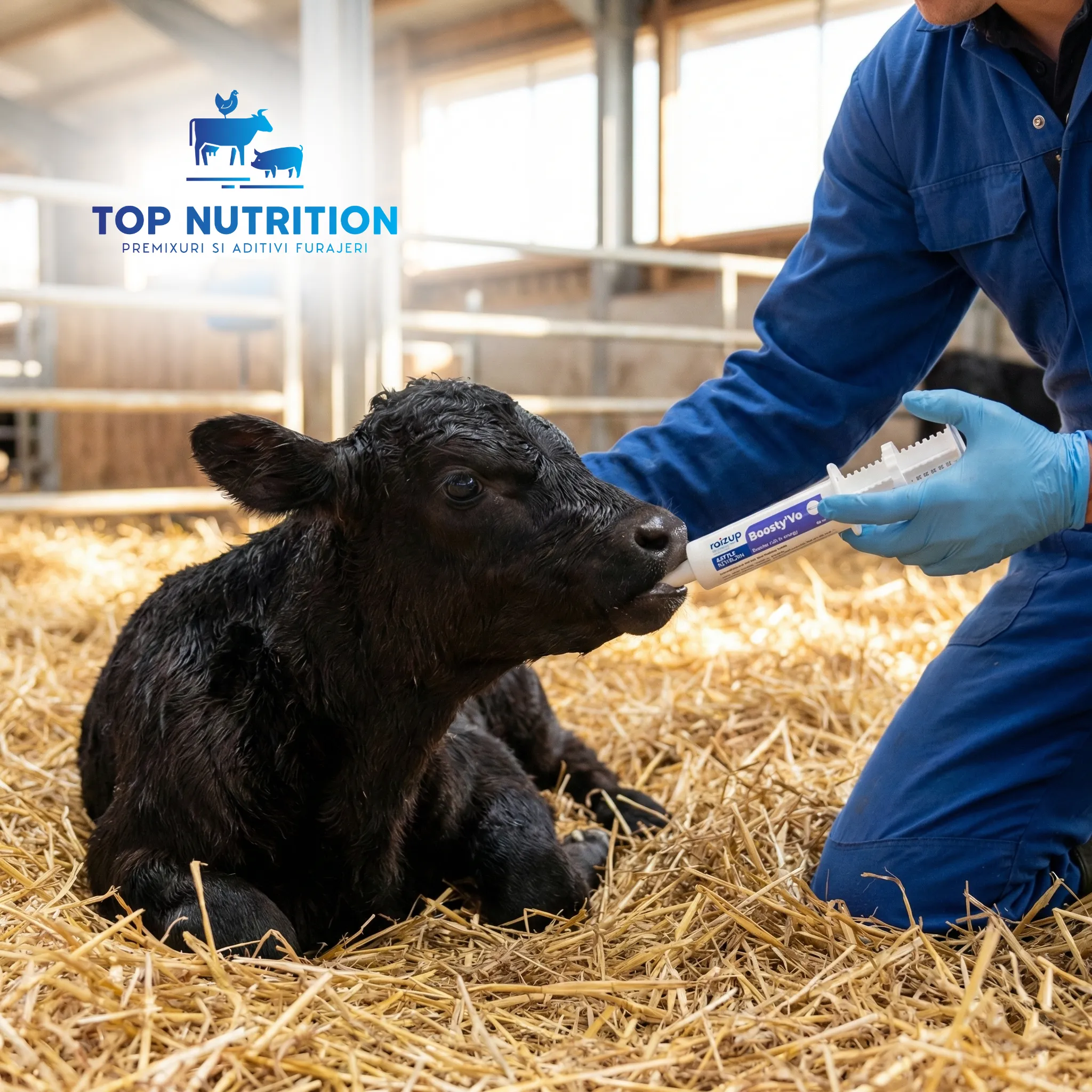 Cum asigurăm energie optimă vițeilor imediat după fătare - Boosty'vo